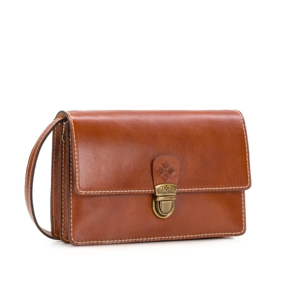 PATRICIA NASH Lanza Leather Crossbody/Clutch Bag - Picture 3 of 15